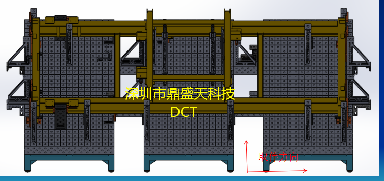 大型框架結構焊接工裝應用案例分享